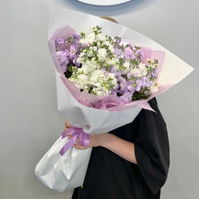 Букет из ароматных маттиол в Электростали