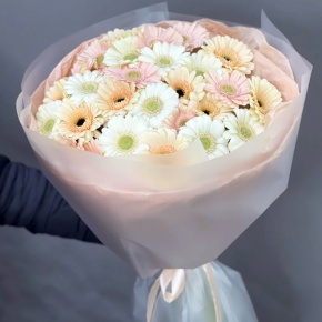 Букет "Гера" из 25 гербер в Электростали