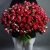 Букет из 51 кустовой рубиновой розы (50 см) в Электростали Букет из 51 кустовой рубиновой розы (50 см) в Электростали