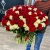 Букет 151 роза красный и белый микс (60 см) в Электростали Букет 151 роза красный и белый микс (60 см) в Электростали