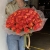 Букет 75 огненных роз (40 см) в Электростали