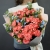 Букет "Фортуна" из коралловых роз и оксипеталума в Электростали Букет "Фортуна" из коралловых роз и оксипеталума в Электростали