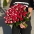 Букет из 51 рубиновой розы (50 см) в Электростали Букет из 51 рубиновой розы (50 см) в Электростали