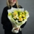 Букет "Мимозка" из нарциссов, диантусов и мимозы в Электростали