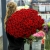 Букет 101 красная роза Ред Наоми (60 см) в Электростали