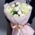 Букет "Белый жемчуг" из гортензий и пионов в Электростали Букет "Белый жемчуг" из гортензий и пионов в Электростали