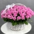 Композиция в корзине из 101 розовой розы Аква (40 см) в Электростали Композиция в корзине из 101 розовой розы Аква (40 см) в Электростали