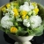 Букет "Фисташка" из роз, хризантем и маттиол в Электростали Букет "Фисташка" из роз, хризантем и маттиол в Электростали